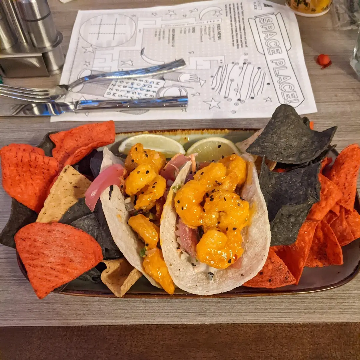 Boom Boom Shrimp Tacos