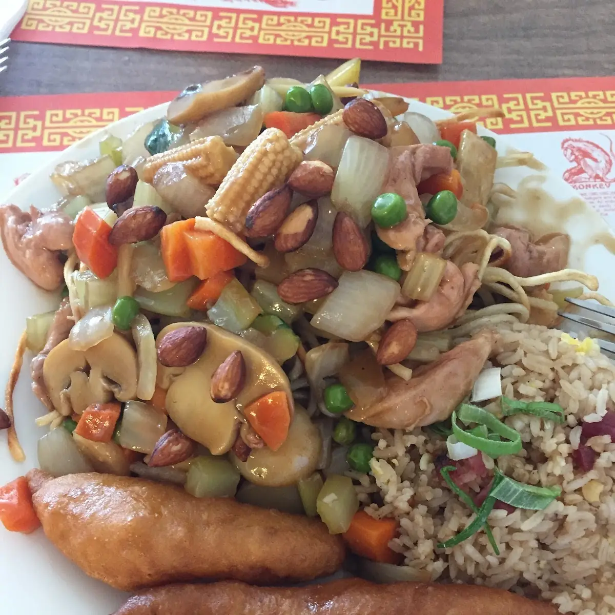 Pork Fried Rice Fortune Cookies