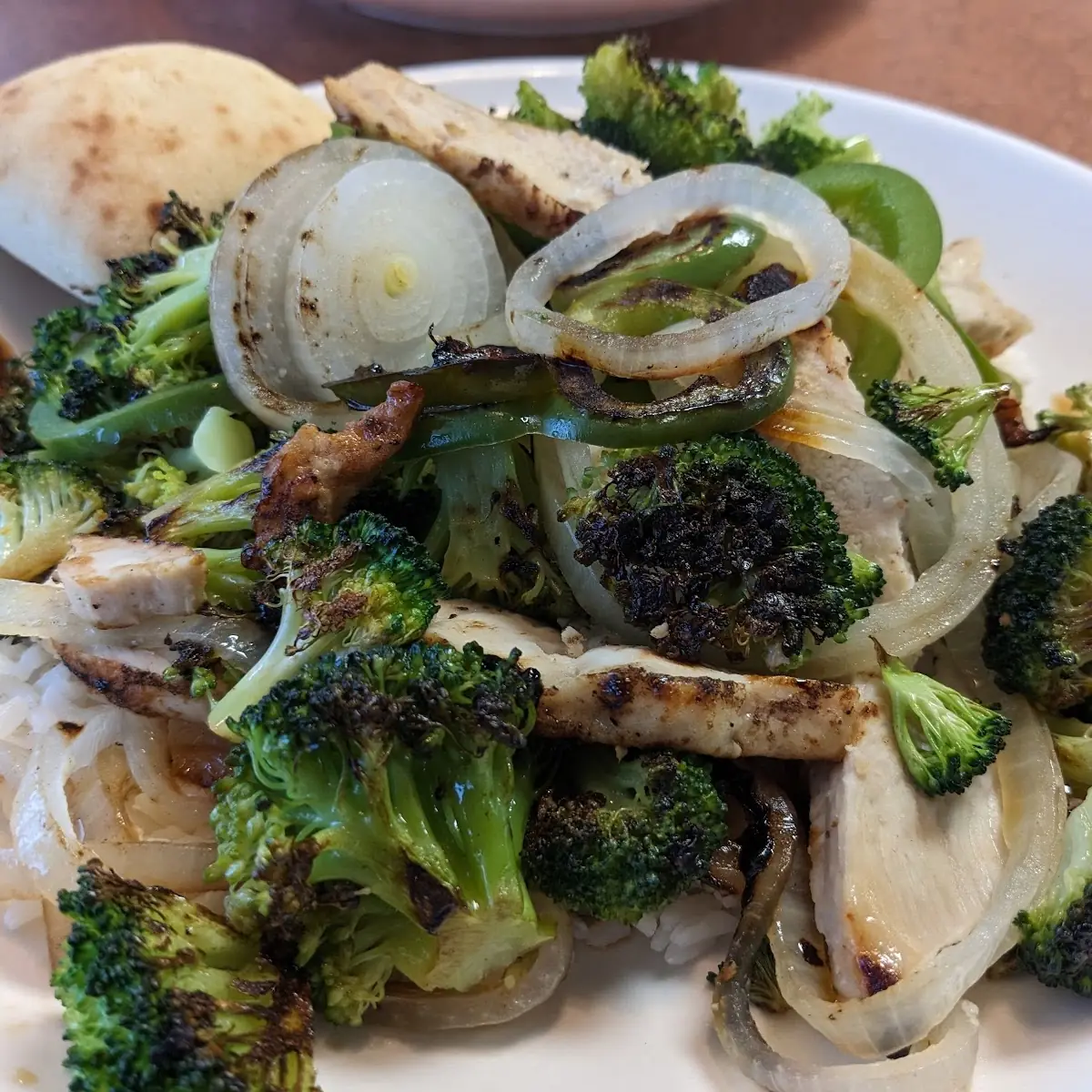 Grilled Chicken Stir Fry