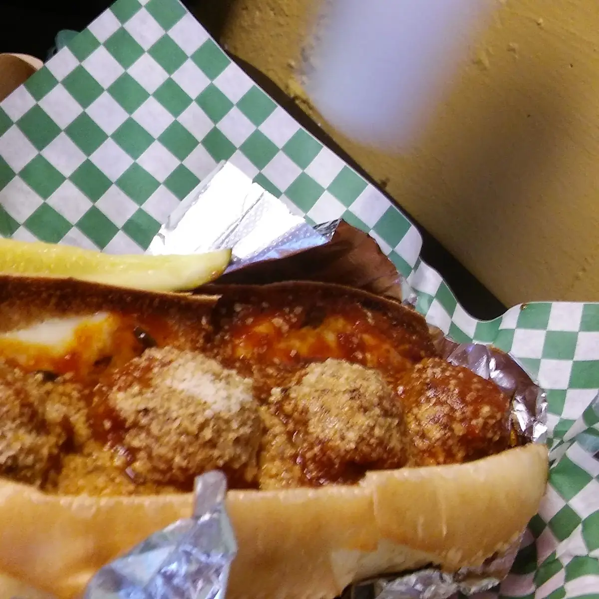 Italian Meatball Sandwich