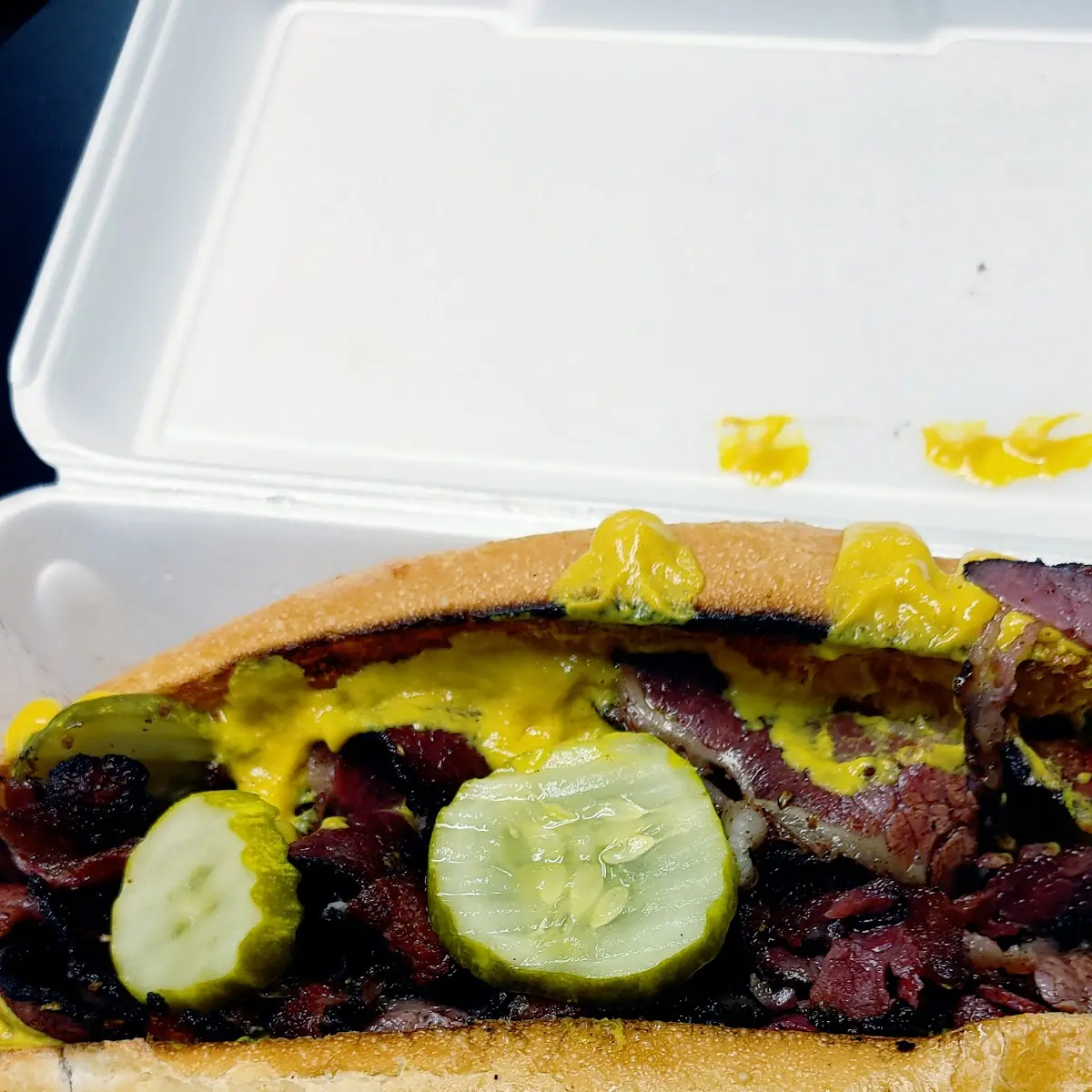 Roast Beef Sandwiches with Cheese and Sauce