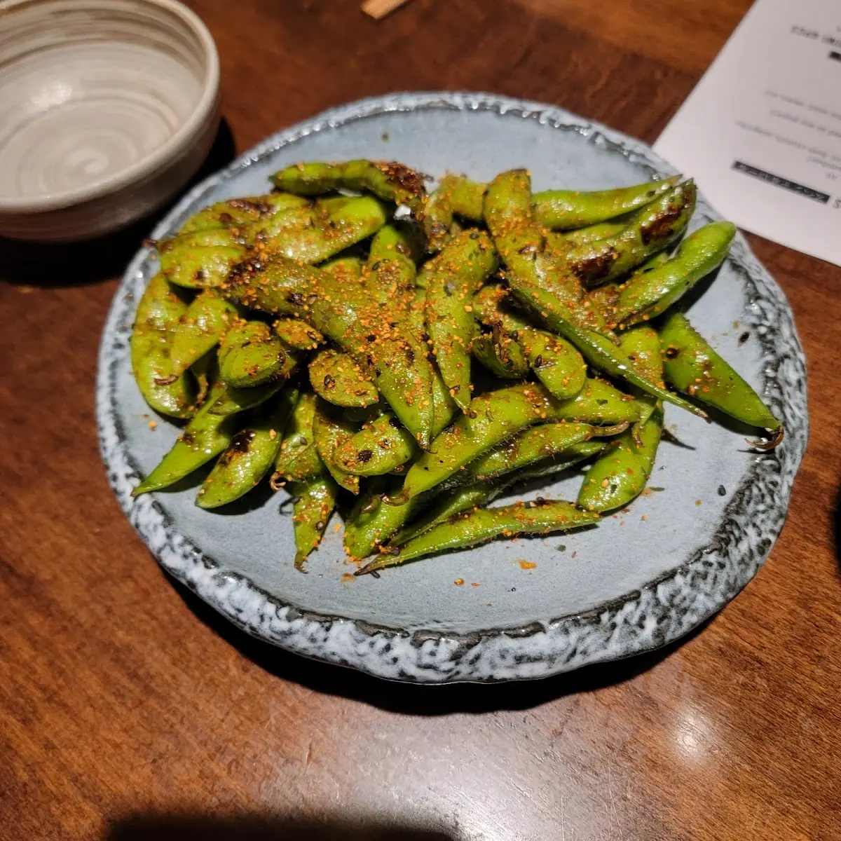 Garlic Edamame