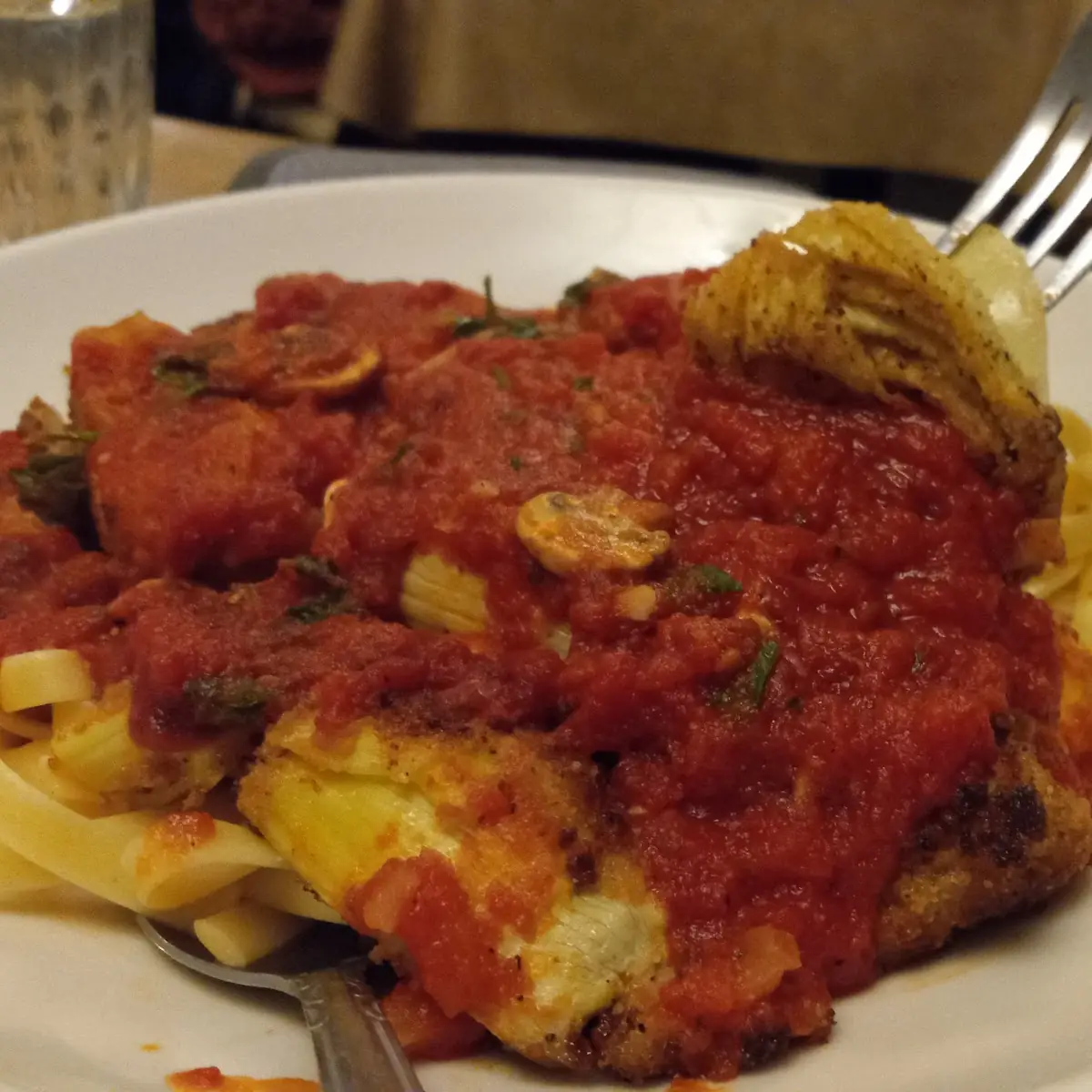 Spaghetti with Artichoke Hearts