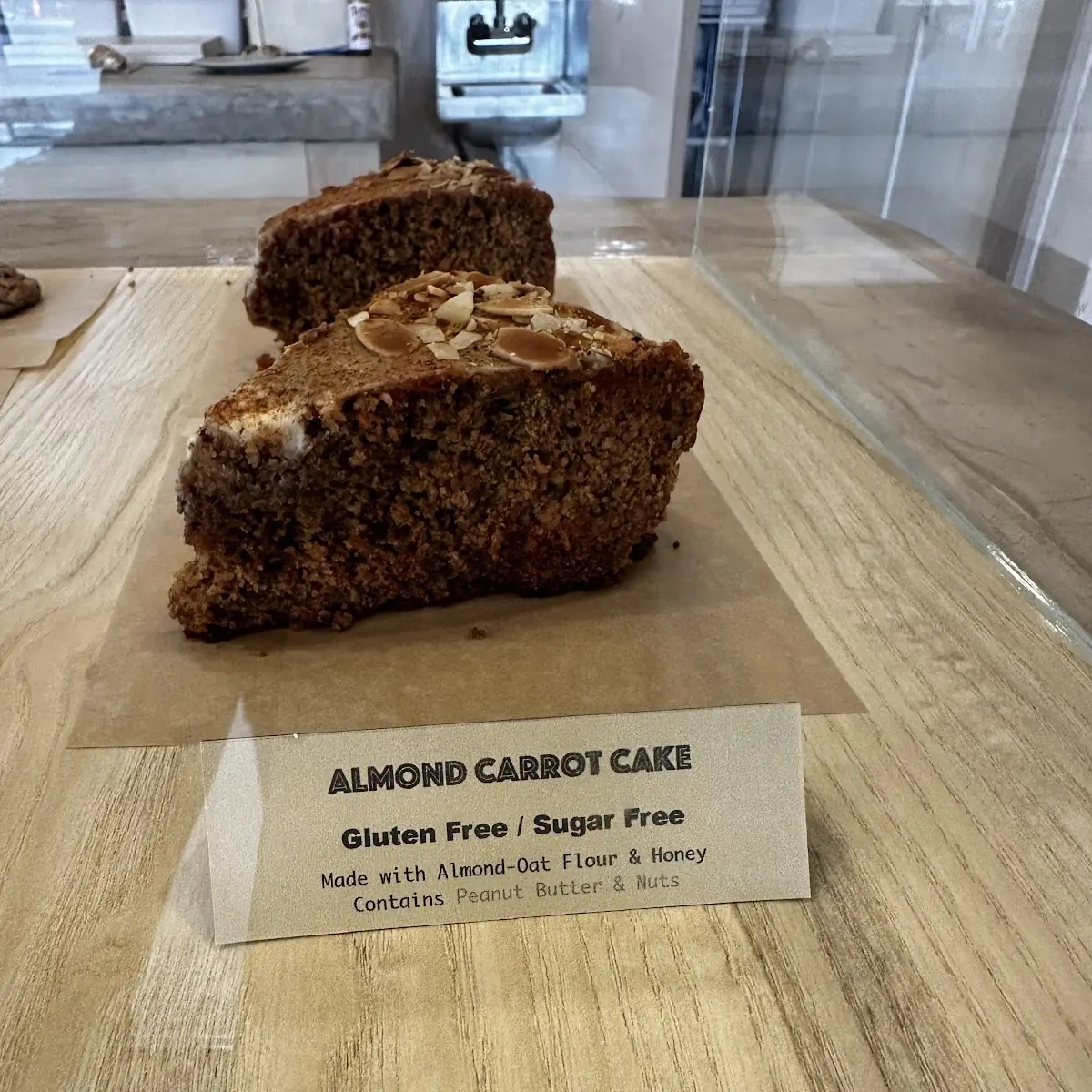 Saffron Almond Cake Sugar-Free