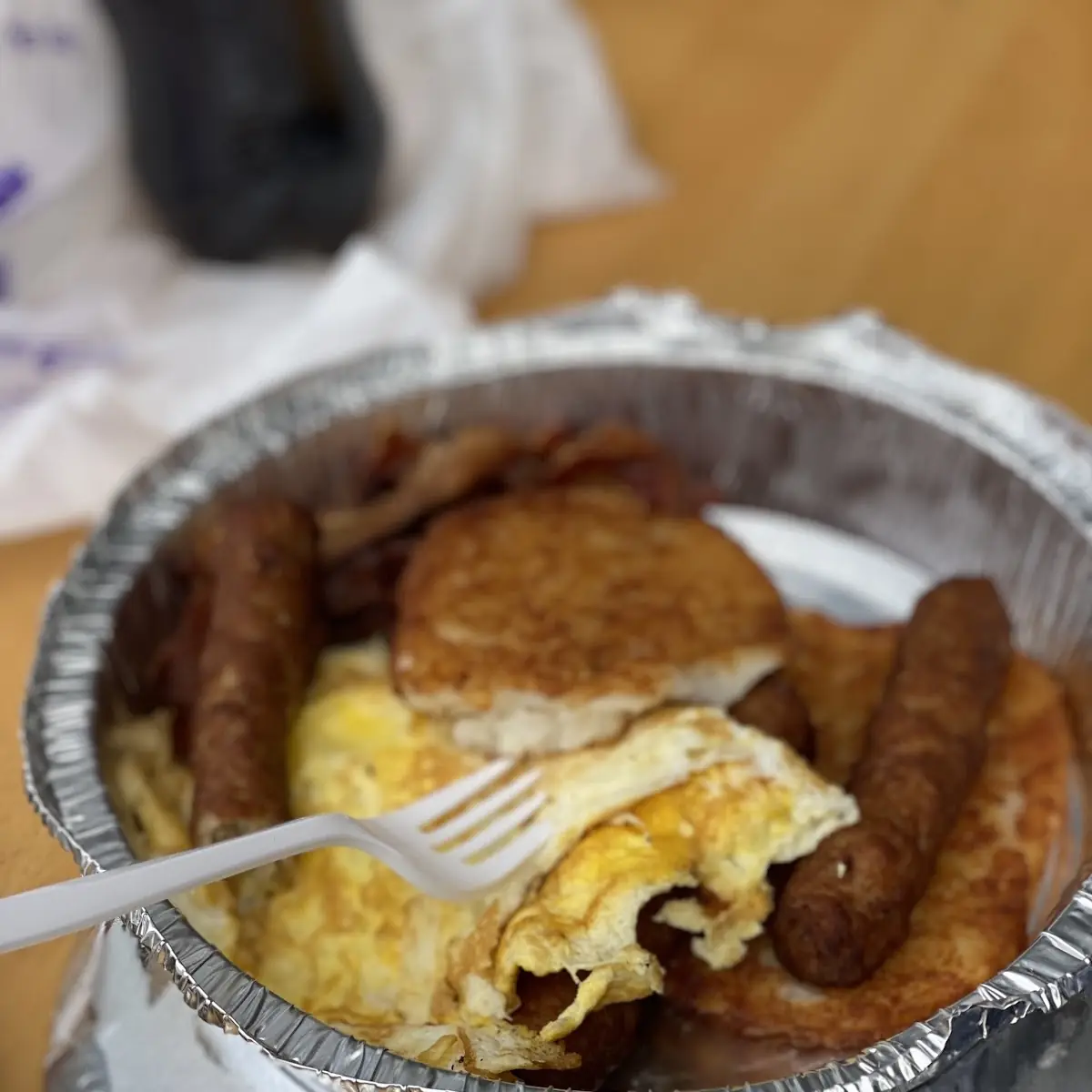 Turkey Sausage Egg