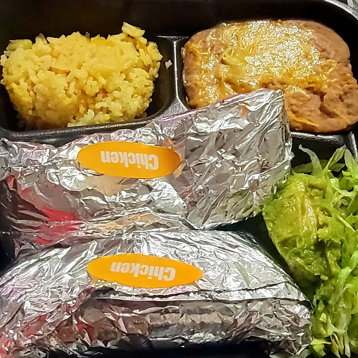 Shredded Chicken Soft Tacos