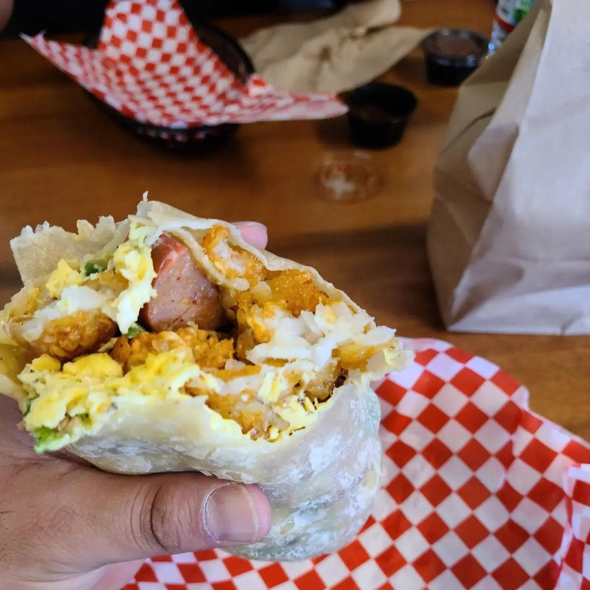 Destroyer Breakfast Burrito