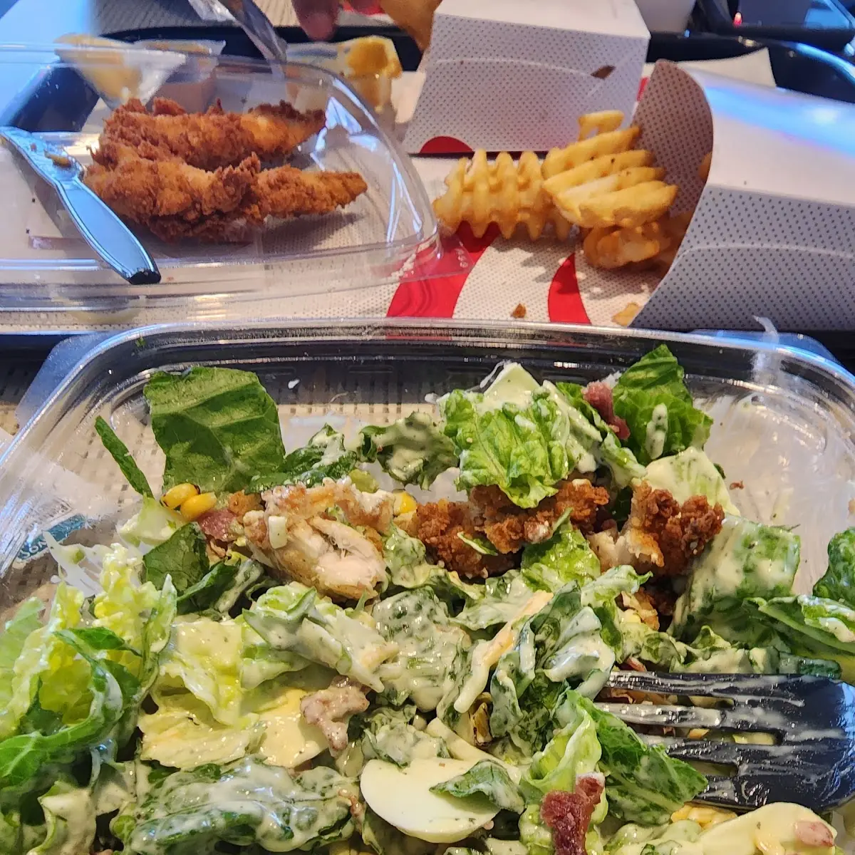 Cobb Salad Avocado Ranch Dressing