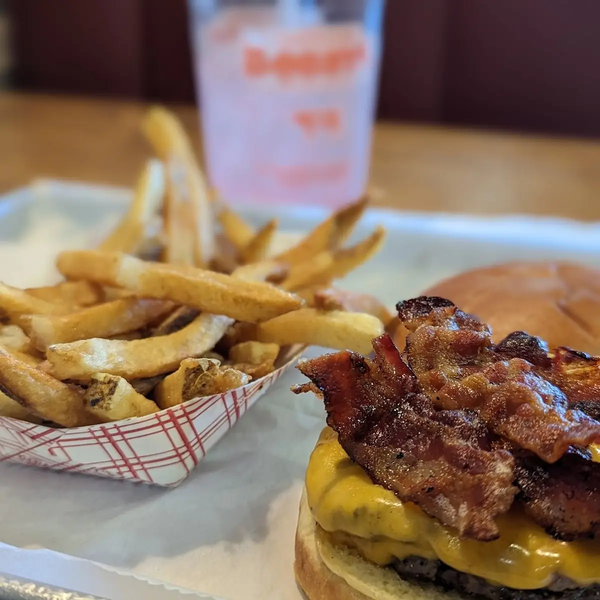 Bobby's Bacon Cheeseburger