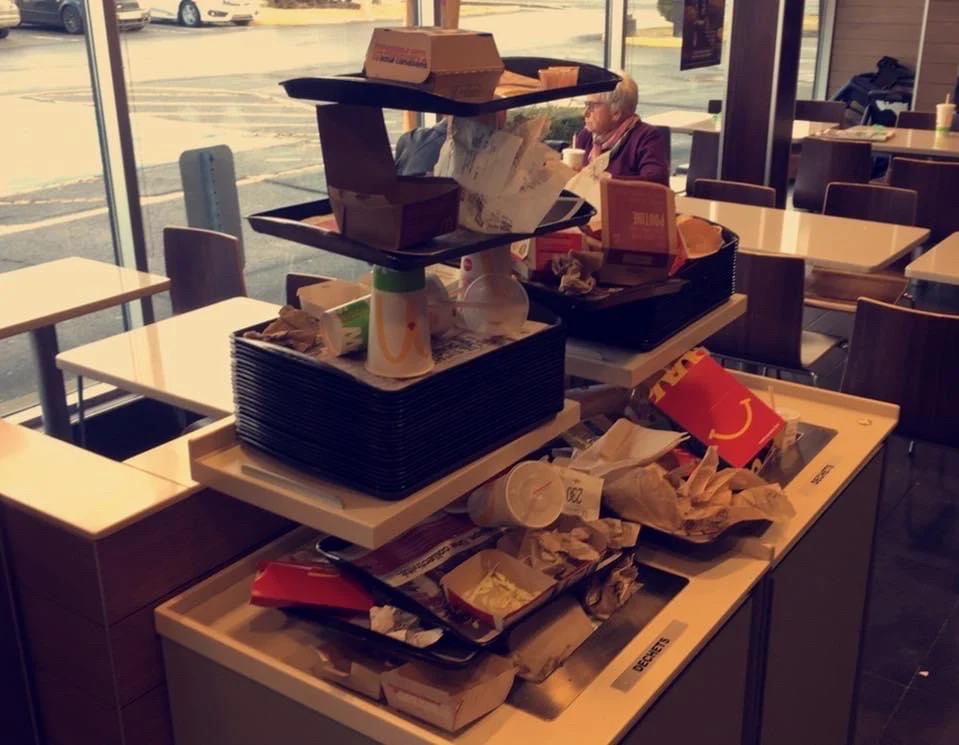Vidange, McDonald's