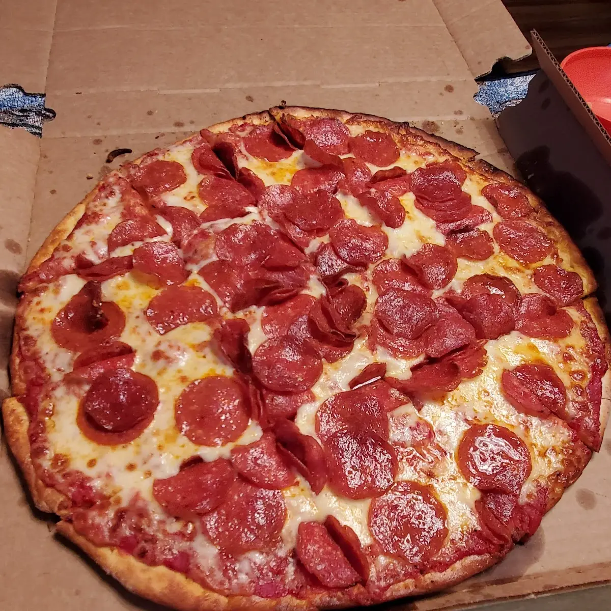 Thin Crust Double Pepperoni