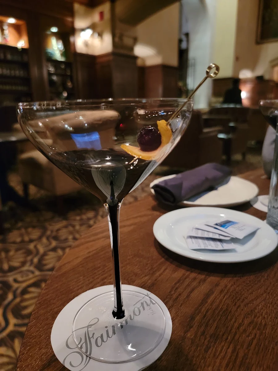 Smoked Black Manhattan, Confederation Lounge & Patio
