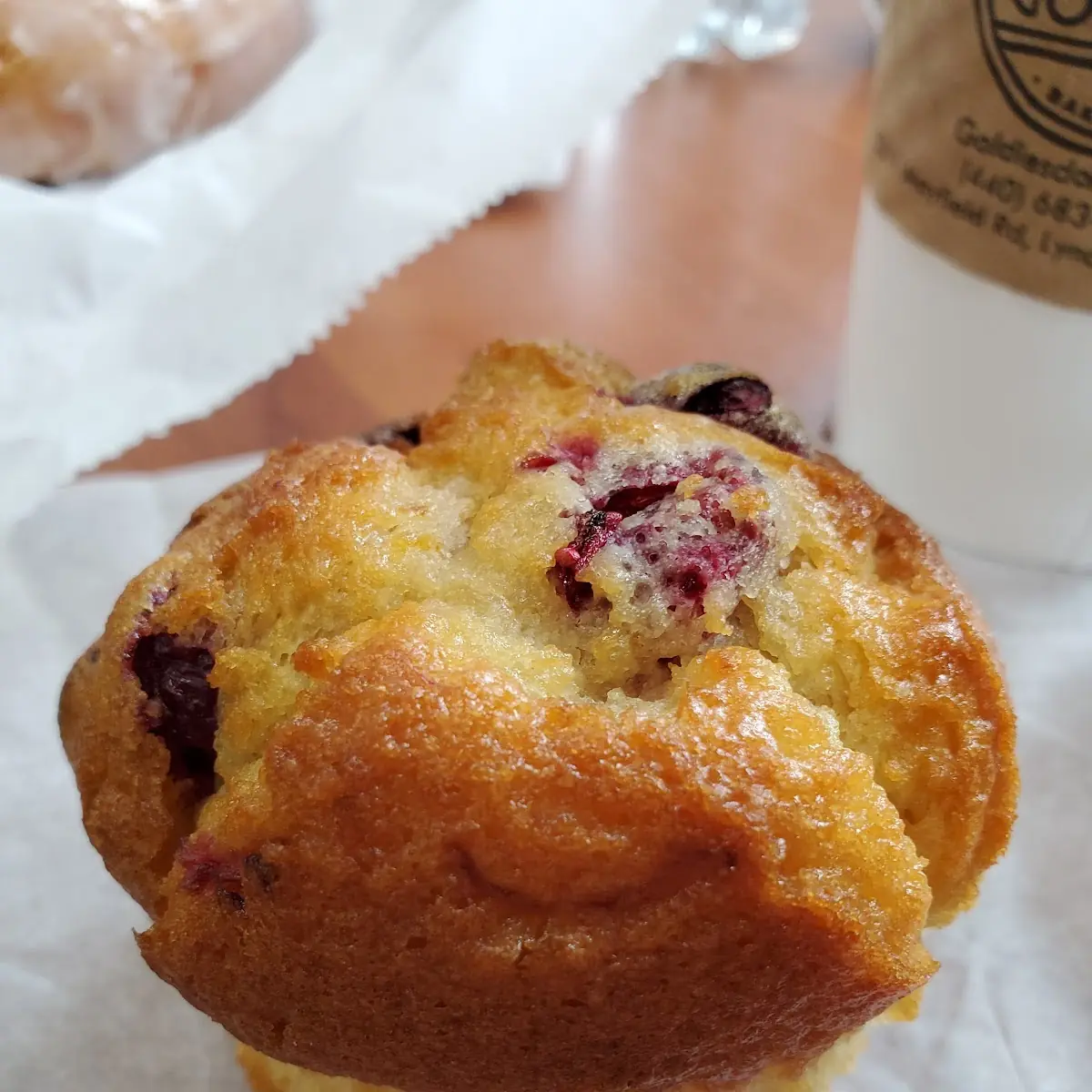 Cranberry Orange Muffin