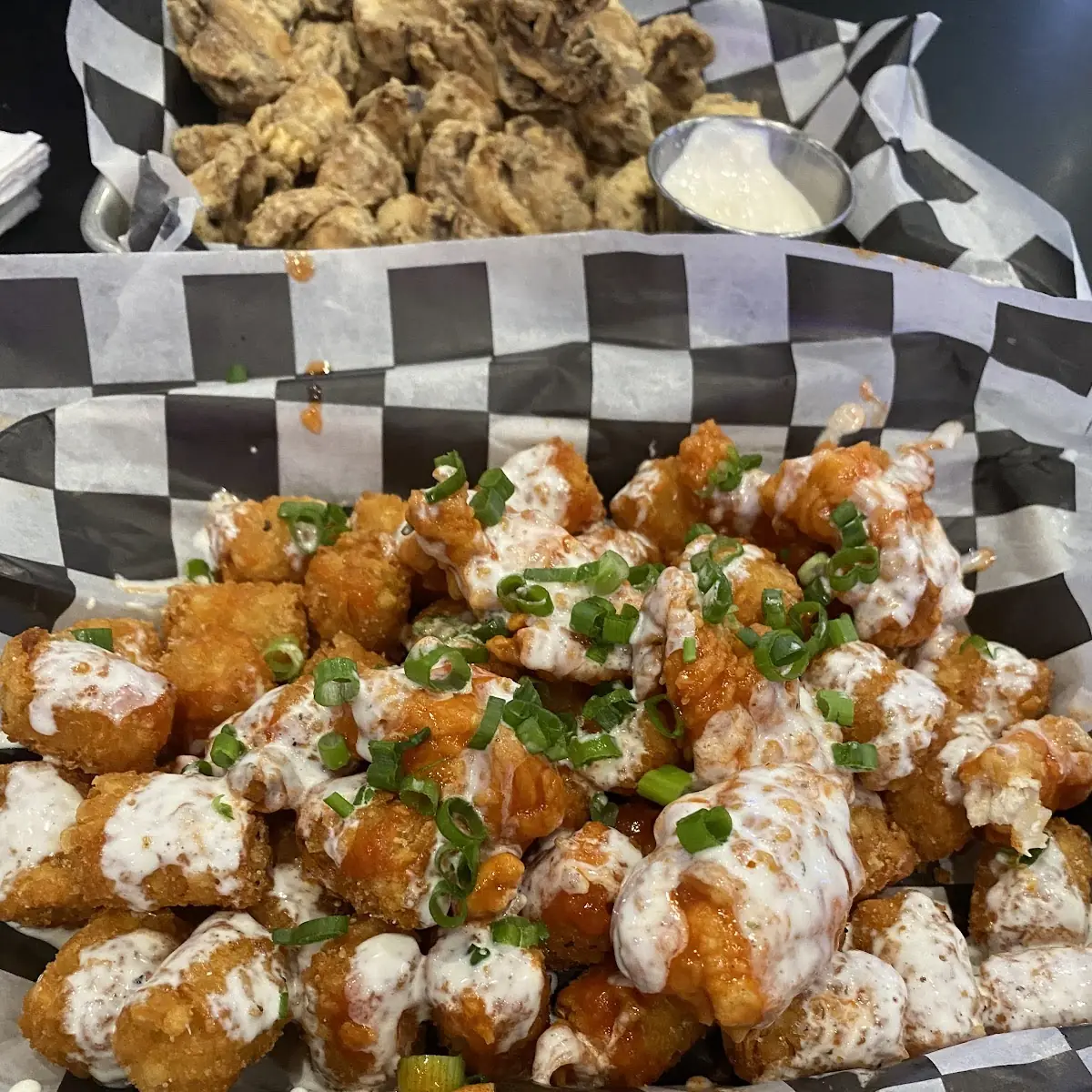 Buffalo Tater Tots Appetizer