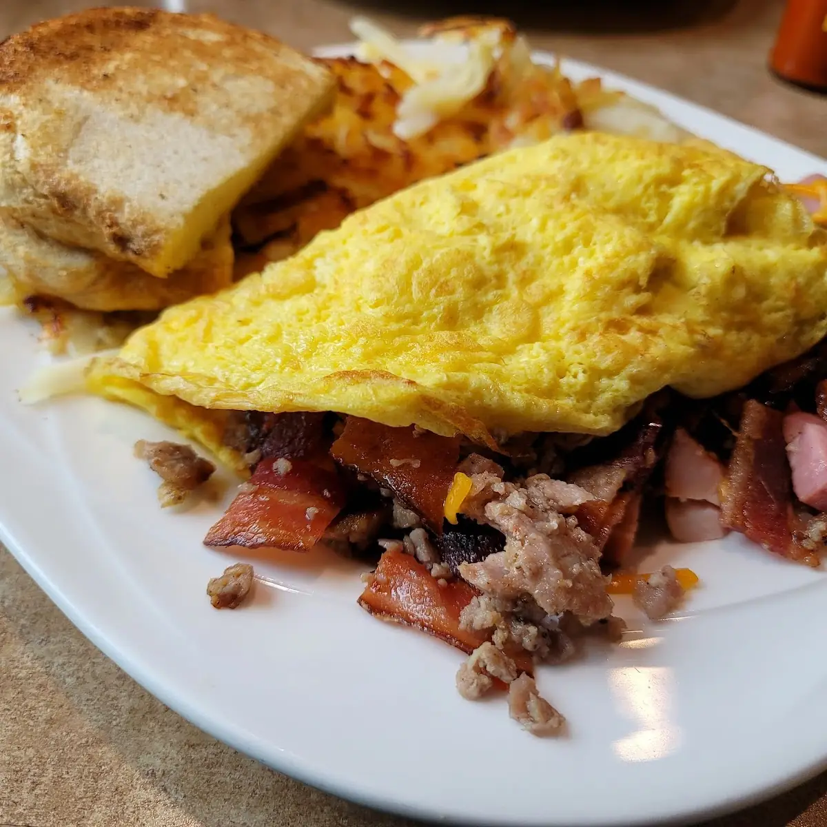 Meat Lovers Omelette