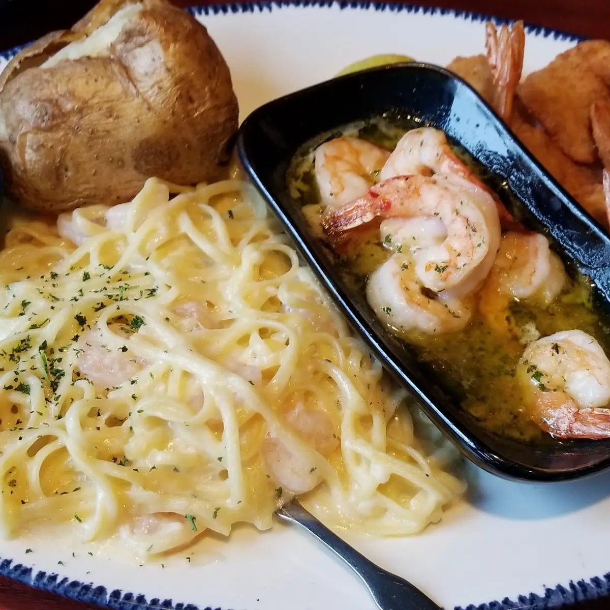 Shrimp Alfredo