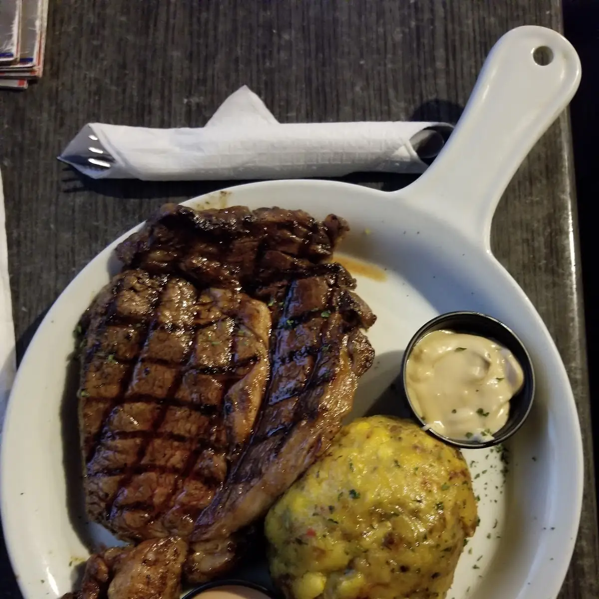 Risotto Y Ribeye Steak