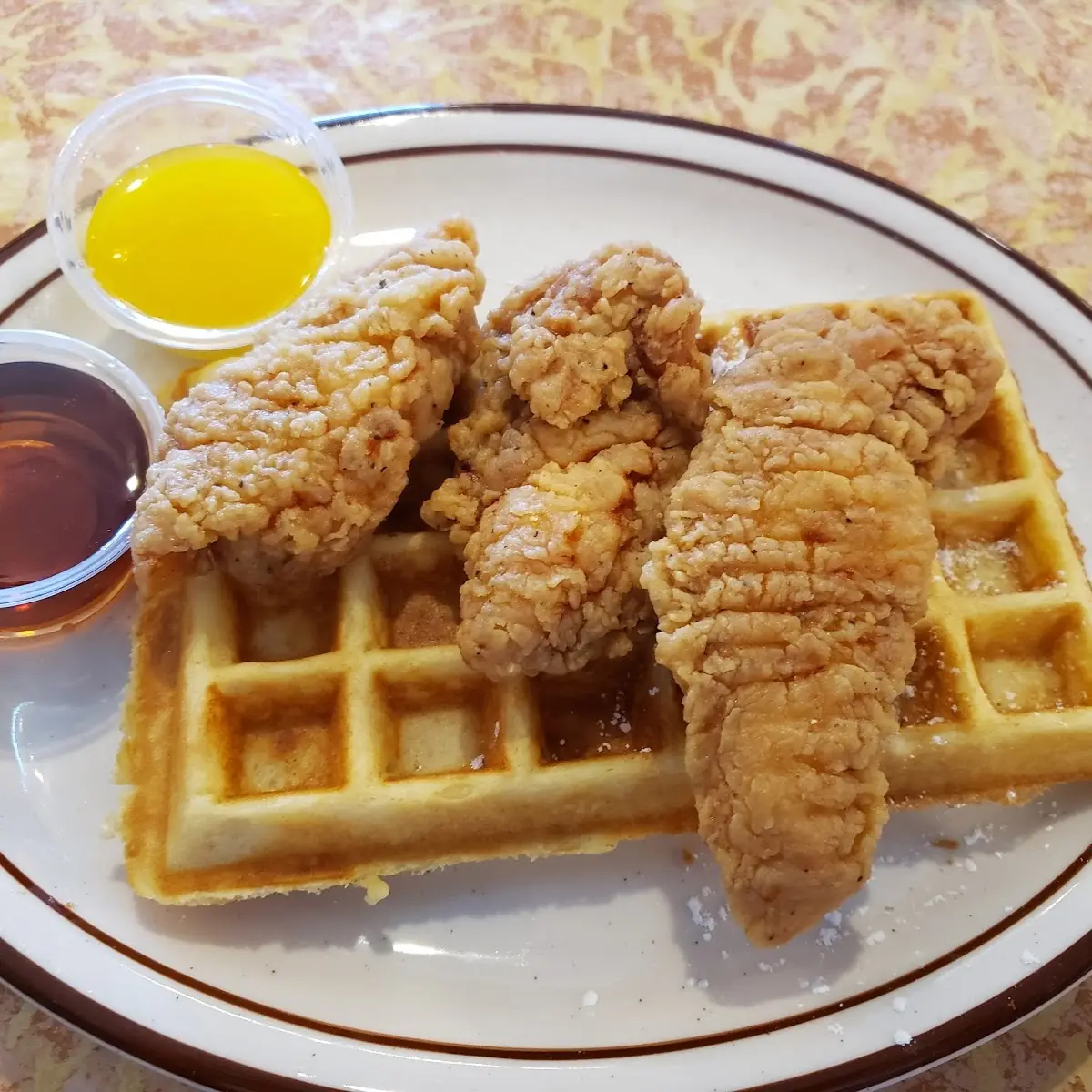 Chicken and Waffles