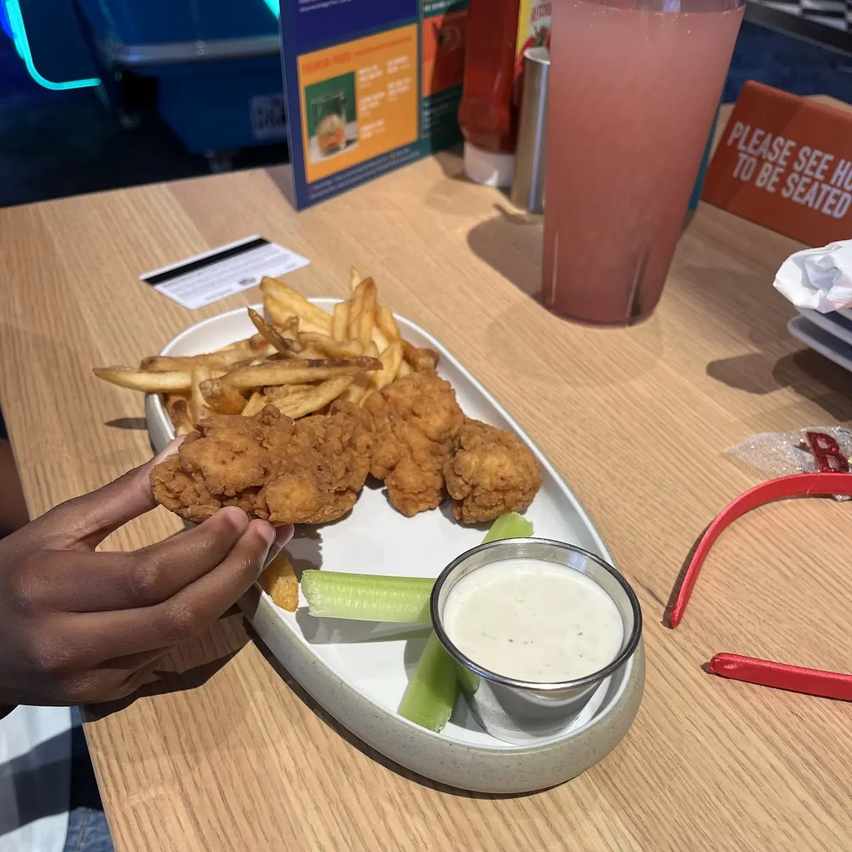 Chicken Bites and Fries