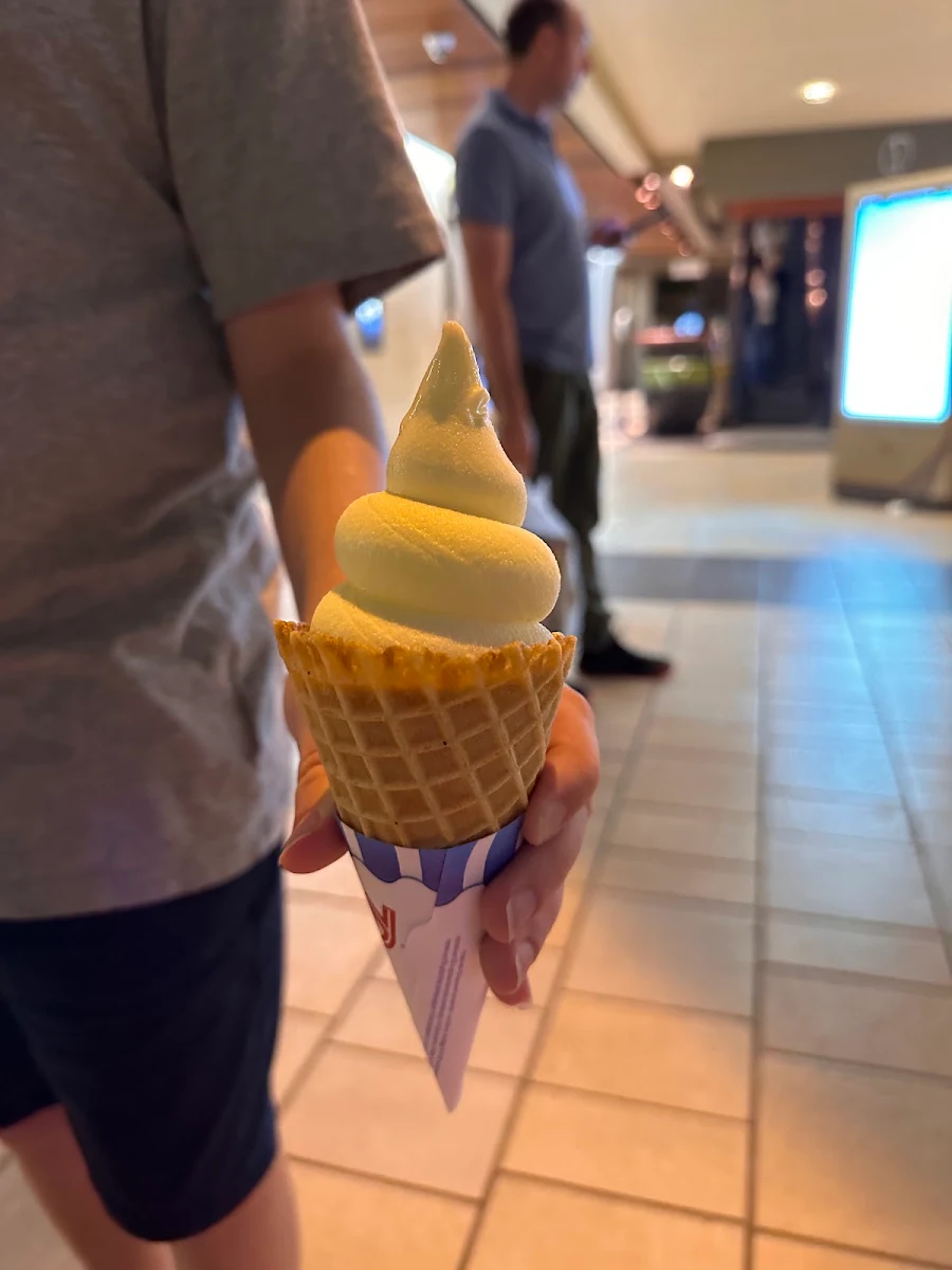 Vanilla Soft Serve Waffle Cone