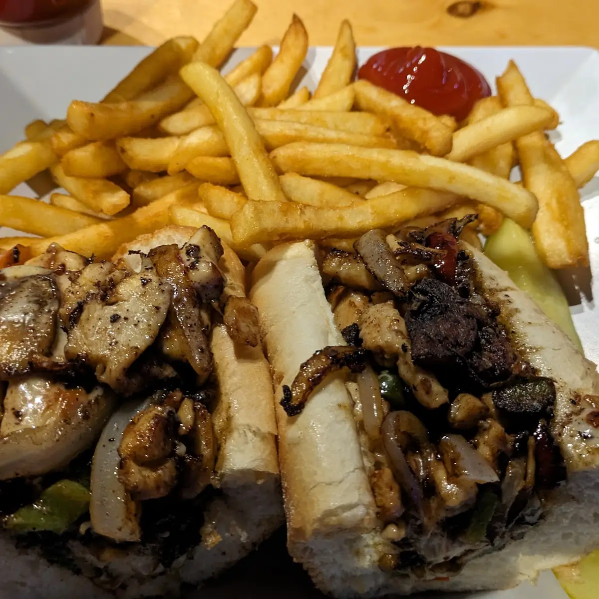 Chicken Philly Cheesesteak