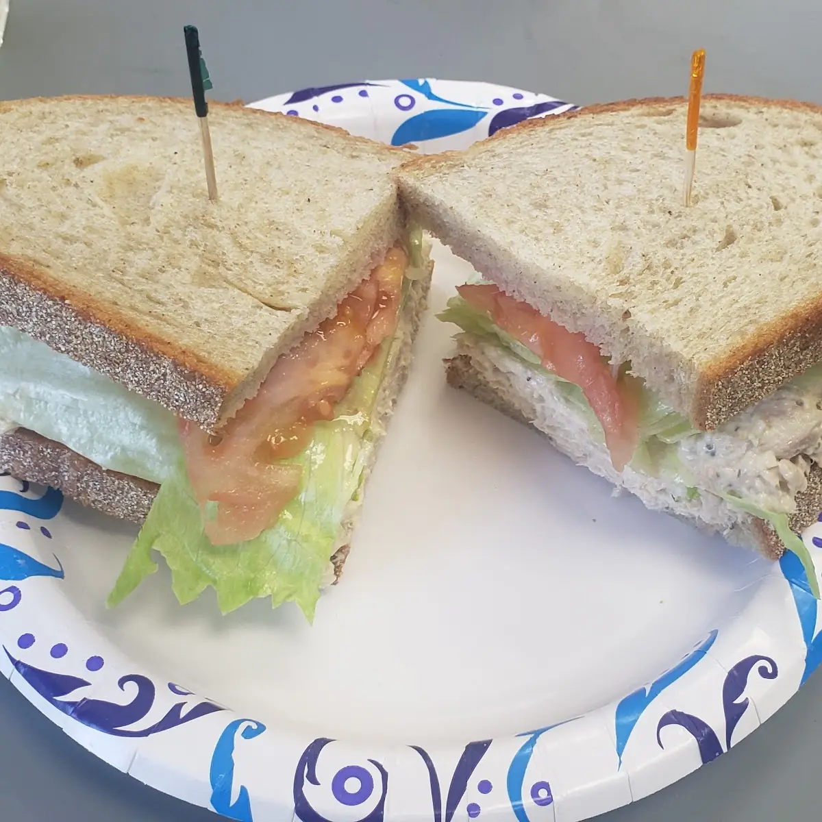 Homemade Tuna Sandwich