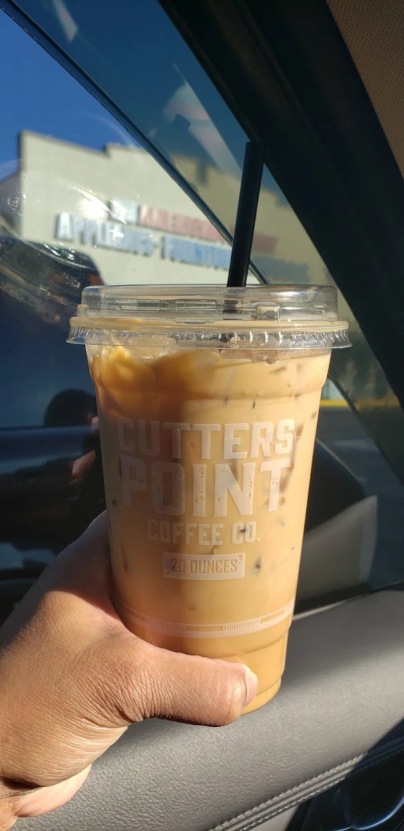 Iced White Chocolate Americano