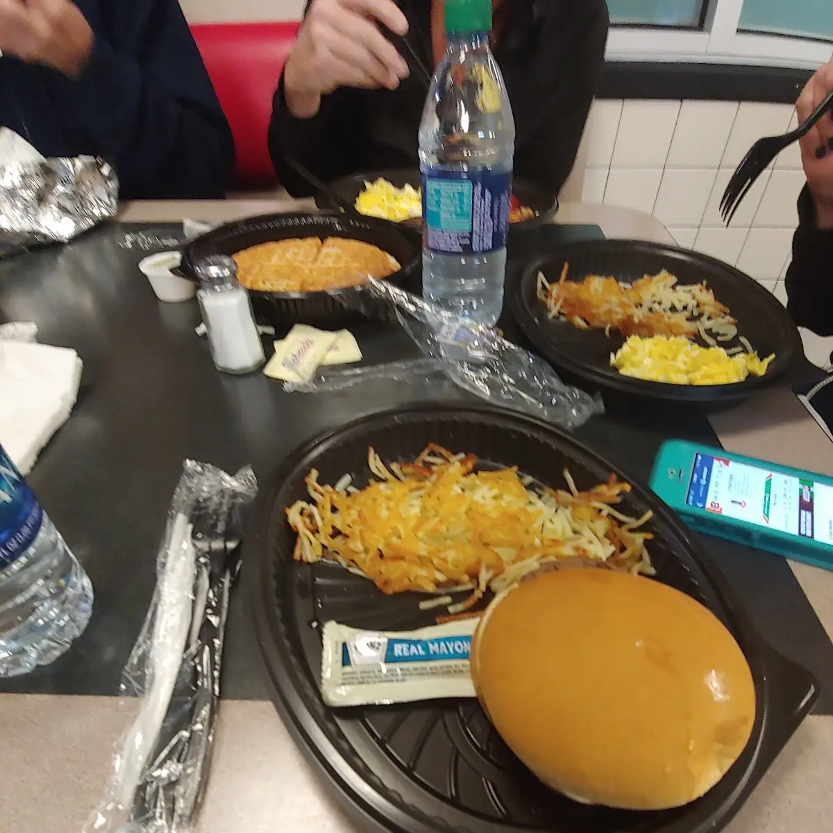 Hamburger and Hash Brown Potatoes