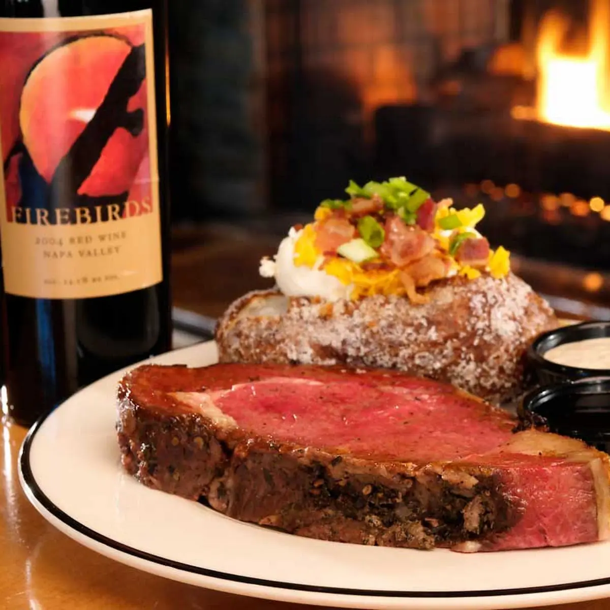 Wood Grilled NY Strip