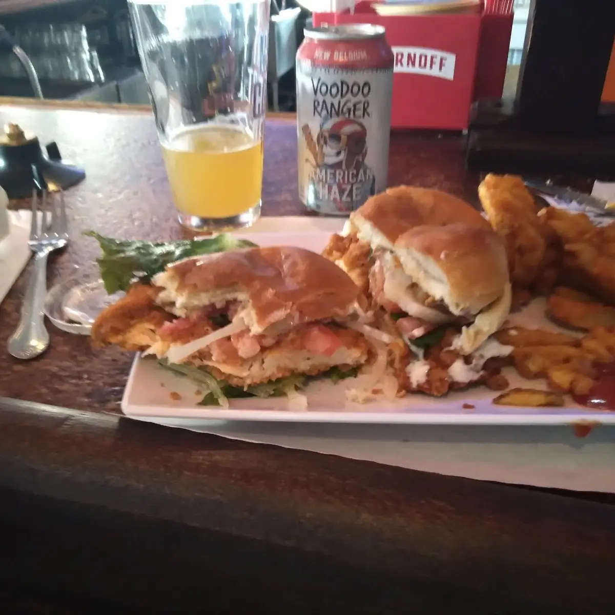 Spicy Chicken Sandwich w Ranch