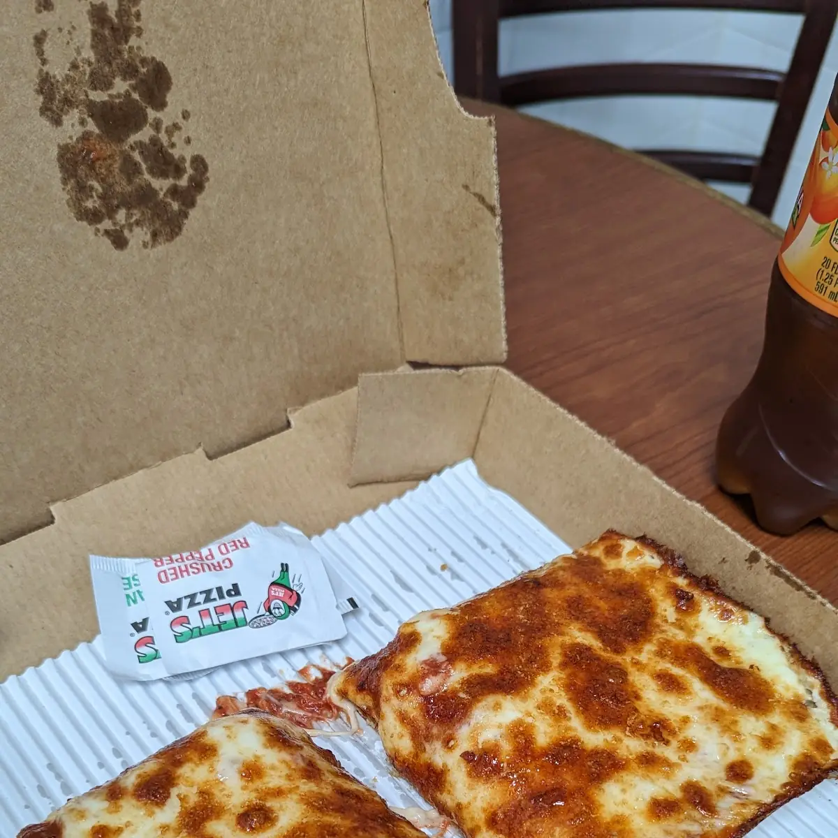 Square Cheese Pizza