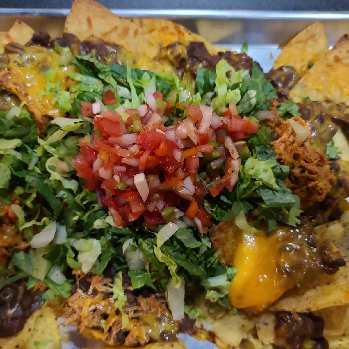 Rick's Black Bean Nachos