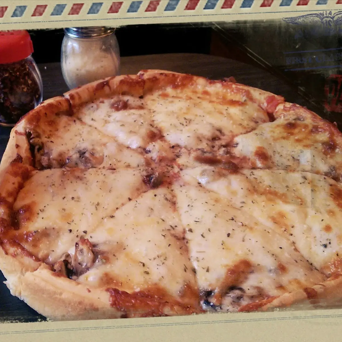 Mushroom Pizza