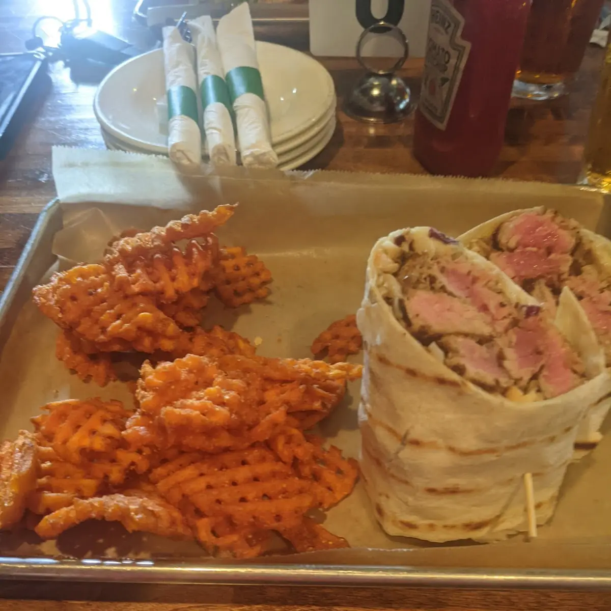 Tuna Poke Wrap