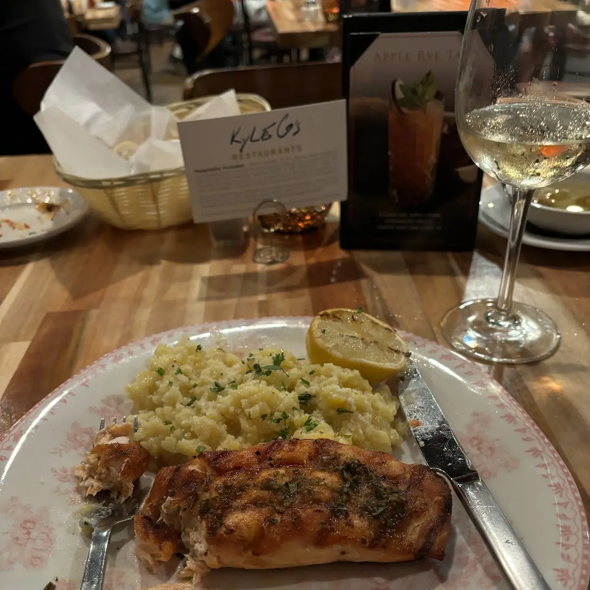 Grilled Salmon and Couscous