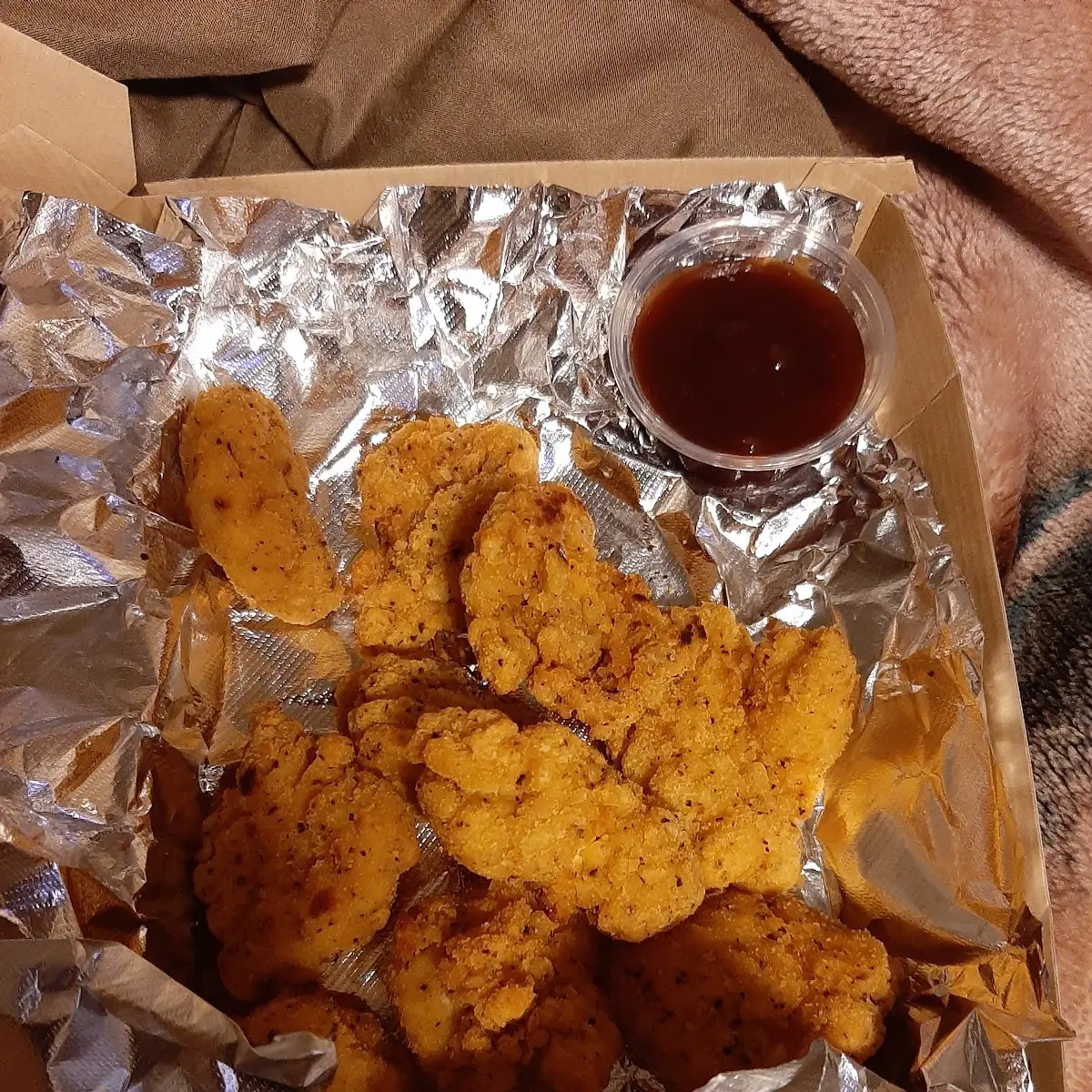 Chicken Bites with BBQ Sauce