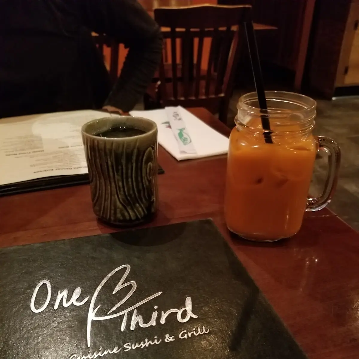 Hot Tea and Thai Tea