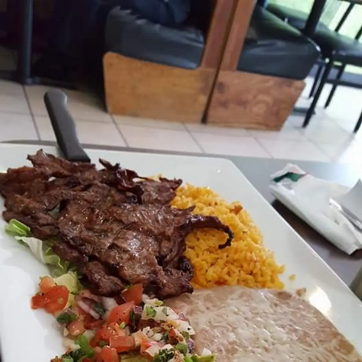 Carne Asada Plate