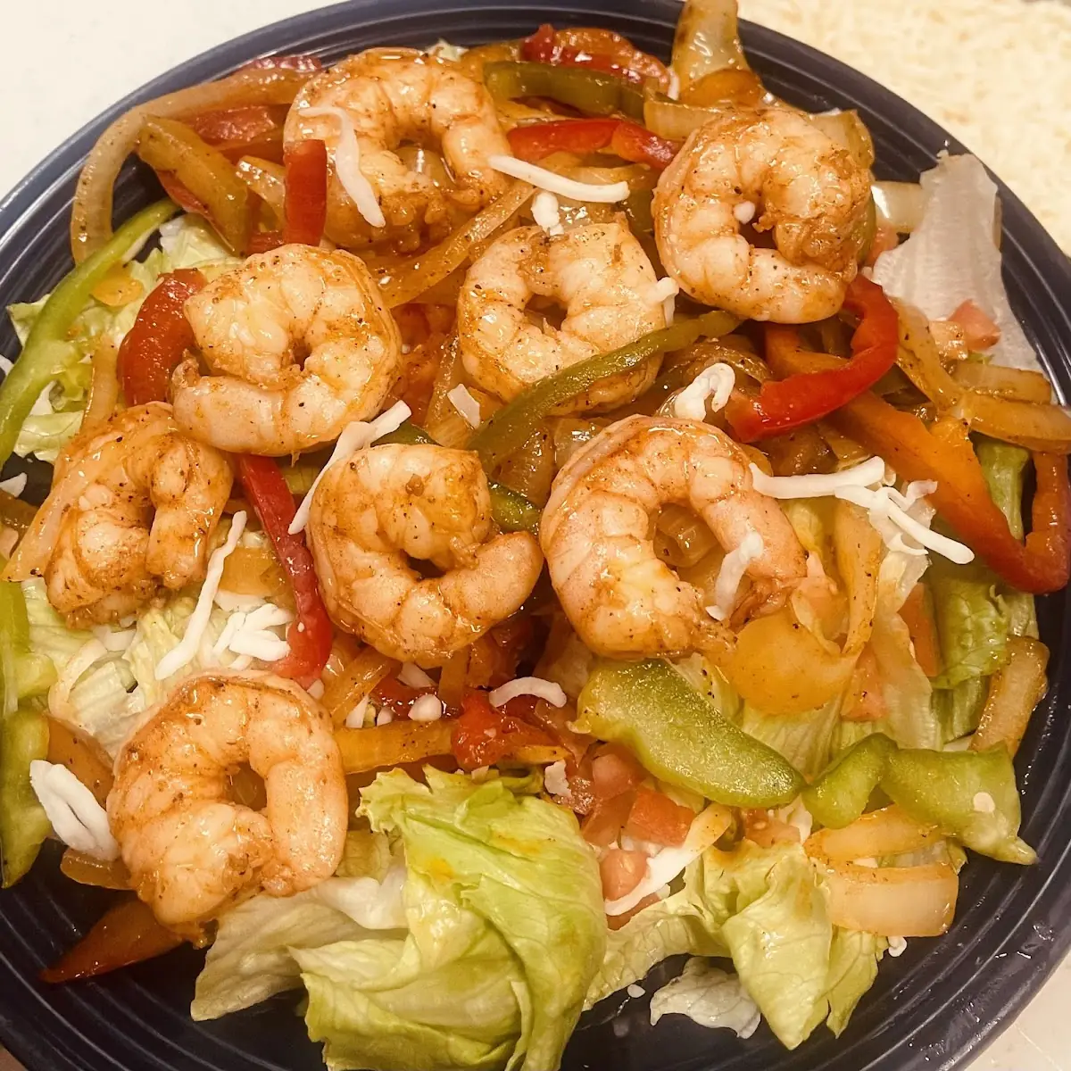 Shrimp Fajitas
