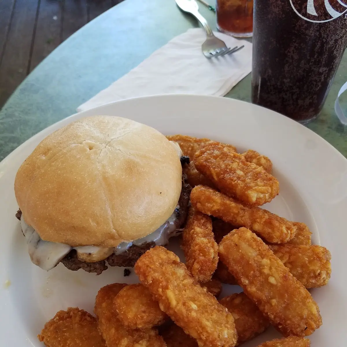 Mushroom Swiss Burger