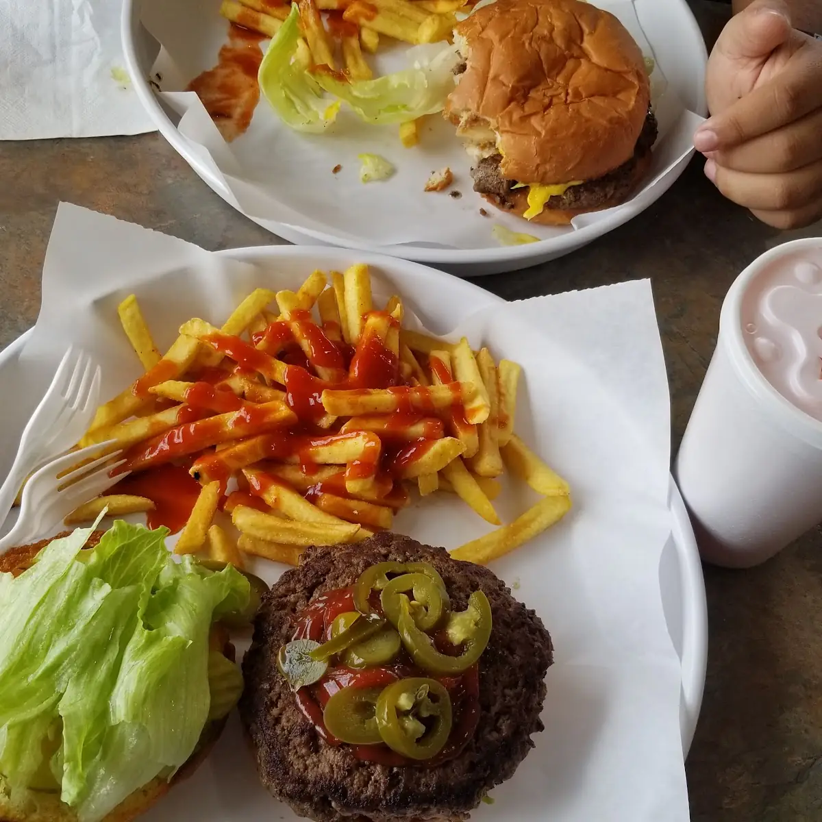 Cheese Burger Combo