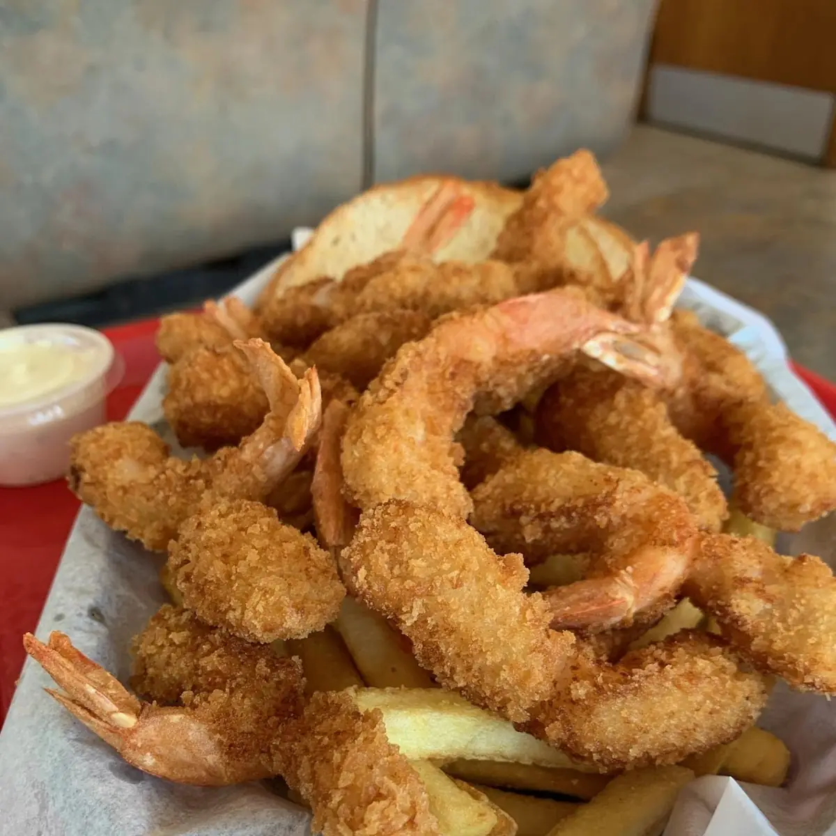 Fried Shrimp with Fries