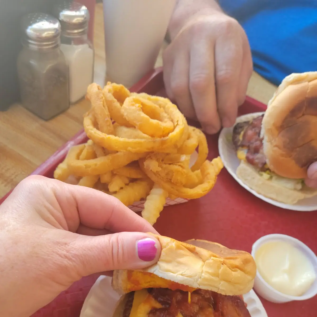 Bacon Cheeseburger Onion Rings