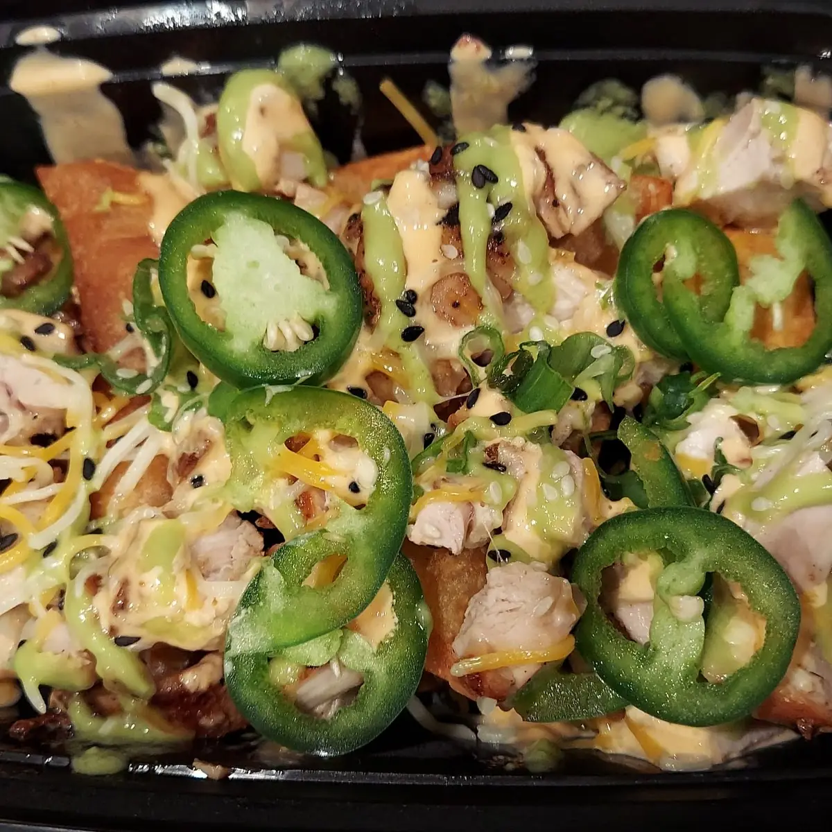 Grilled Chicken Nachos