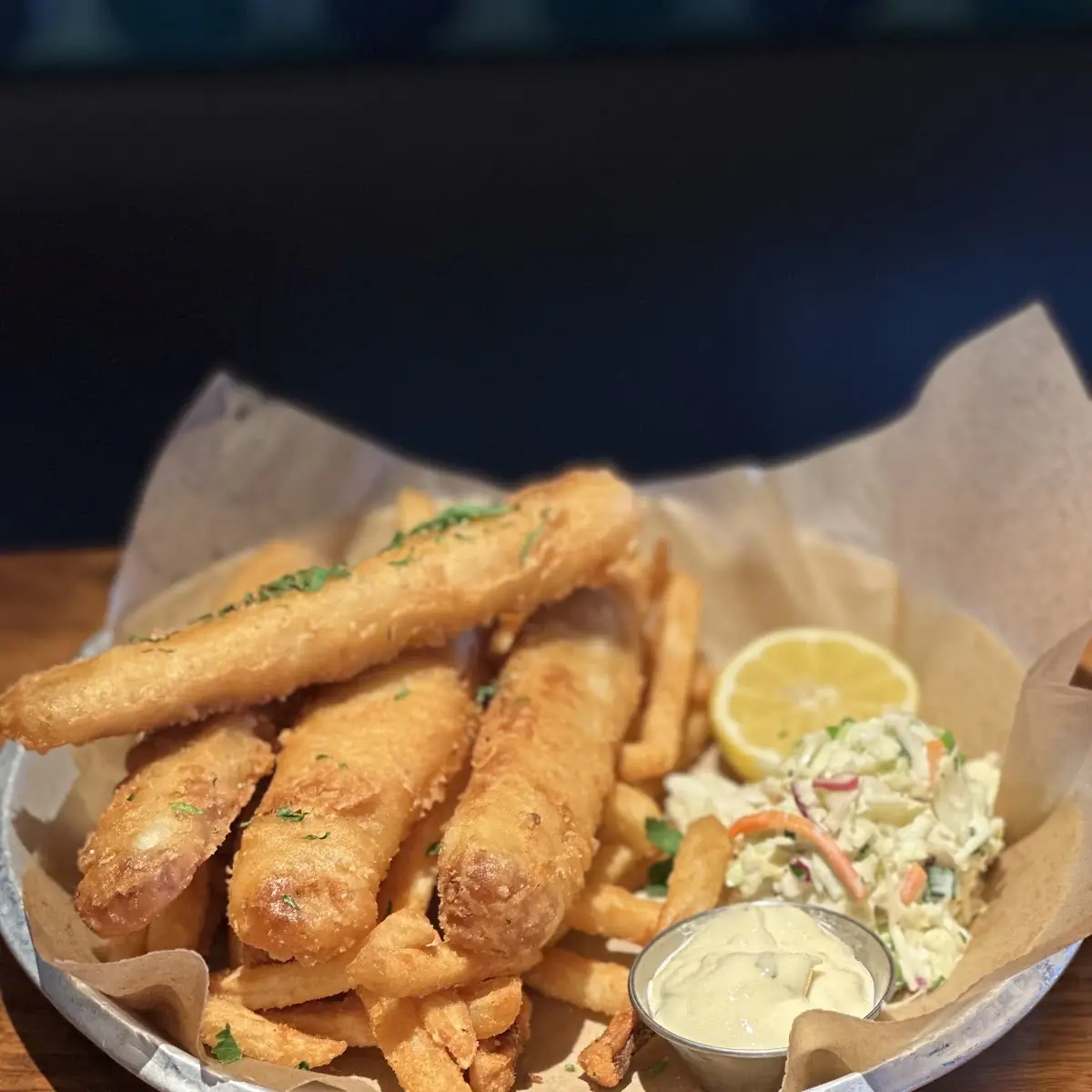 Beer Battered Fish Chips