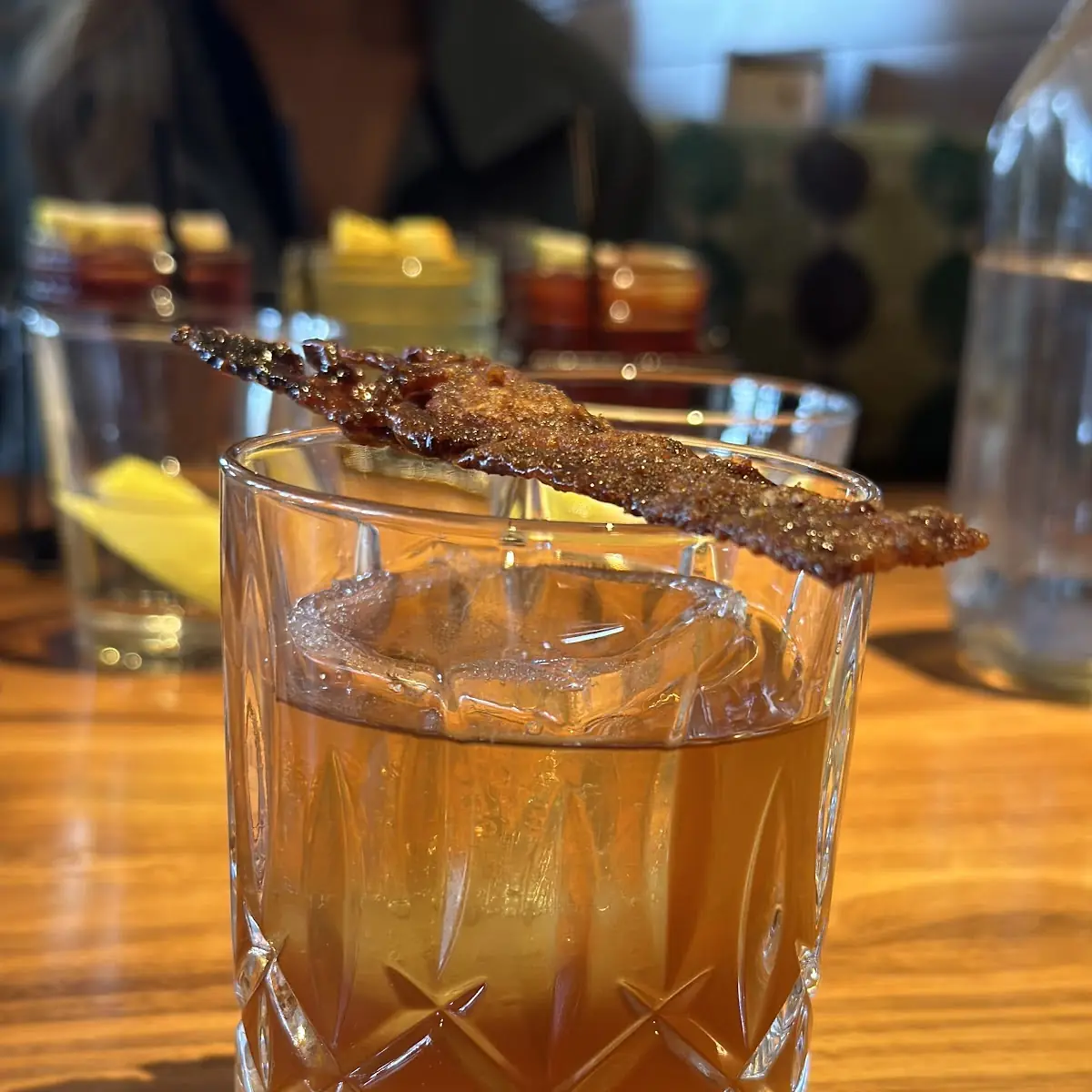 Smoked Maple Bacon Old Fashioned