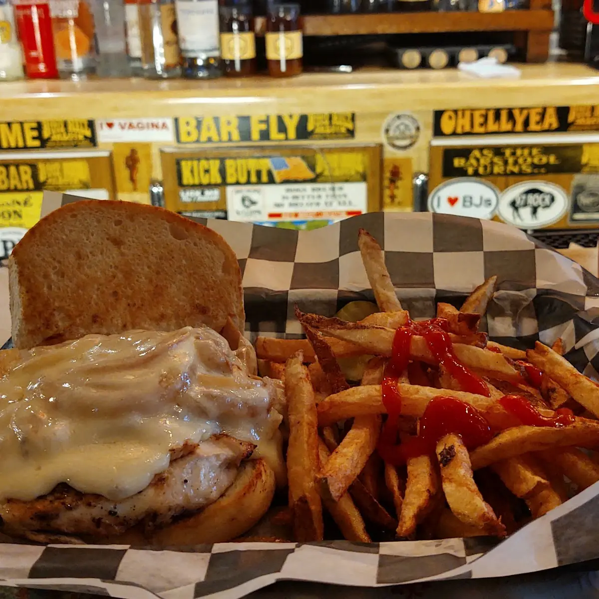 Smothered Chicken Sandwich
