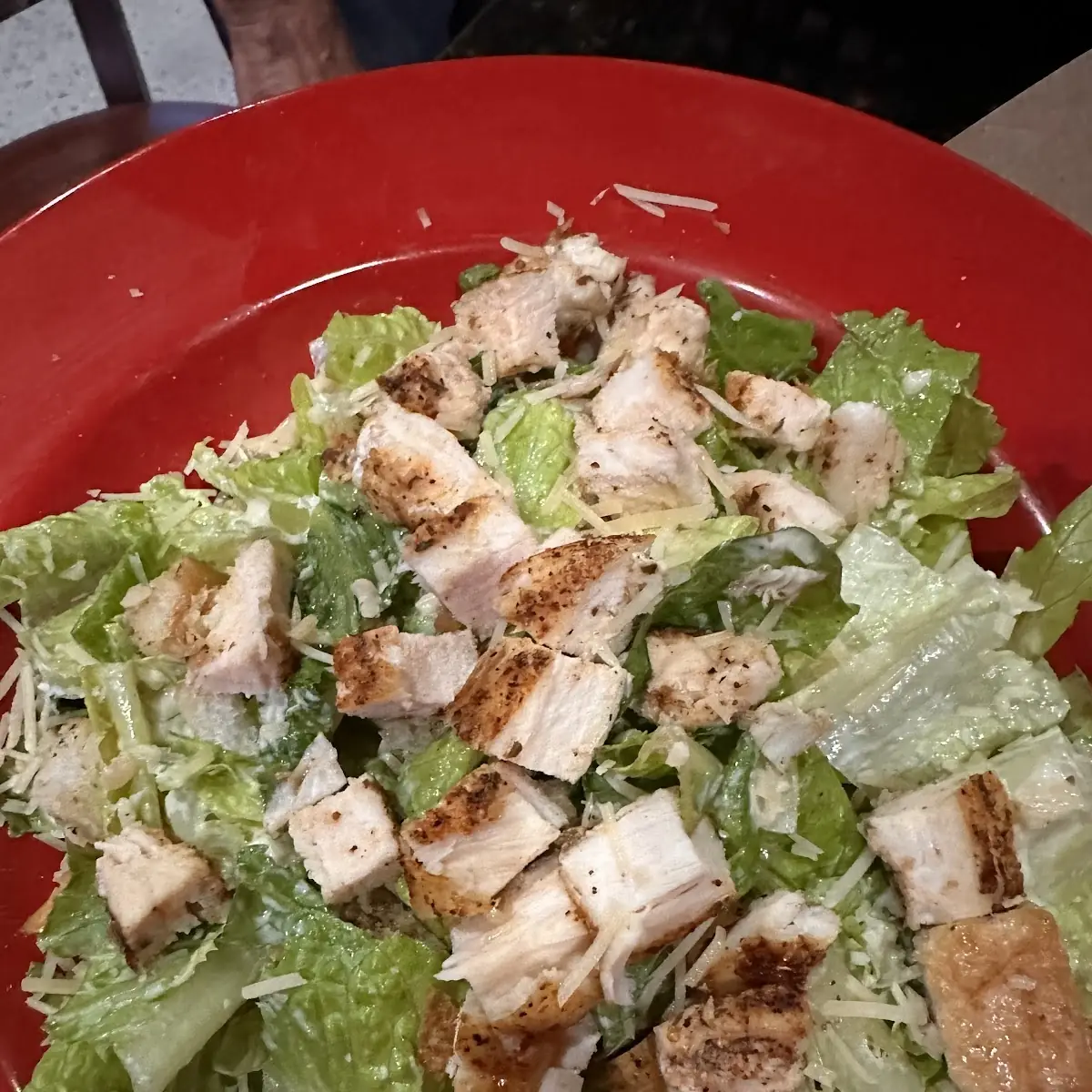 Blackened Chicken Caesar Salad