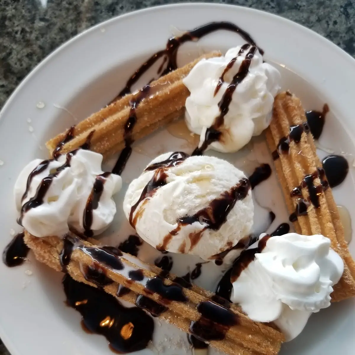 Churro Sundae
