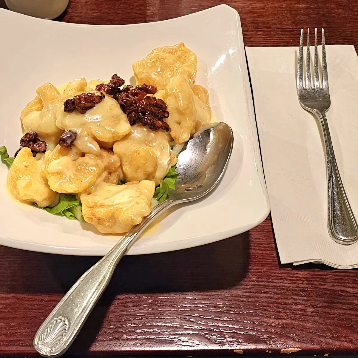 Honey Walnut Prawns